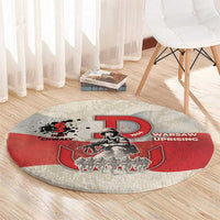Polish Warsaw Uprising Round Carpet 63 Days Of Glory