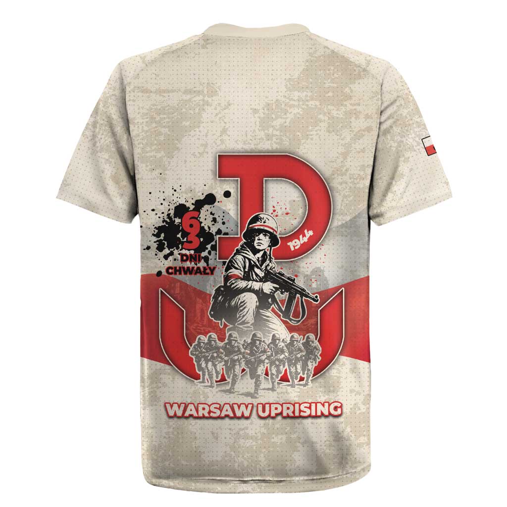 Polish Warsaw Uprising Rugby Jersey 63 Days Of Glory