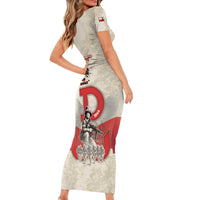 Polish Warsaw Uprising Short Sleeve Bodycon Dress 63 Days Of Glory