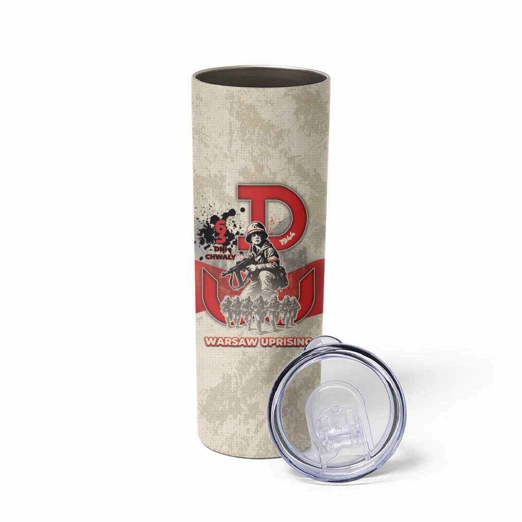 Polish Warsaw Uprising Skinny Tumbler 63 Days Of Glory