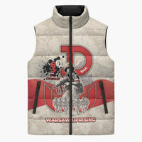 Polish Warsaw Uprising Sleeveless Puffer Jacket 63 Days Of Glory