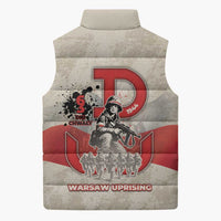 Polish Warsaw Uprising Sleeveless Puffer Jacket 63 Days Of Glory