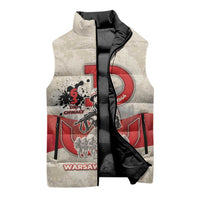 Polish Warsaw Uprising Sleeveless Puffer Jacket 63 Days Of Glory