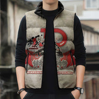 Polish Warsaw Uprising Sleeveless Puffer Jacket 63 Days Of Glory