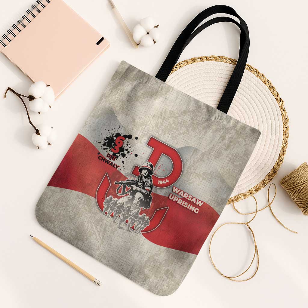 Polish Warsaw Uprising Tote Bag 63 Days Of Glory