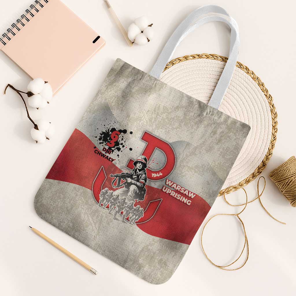 Polish Warsaw Uprising Tote Bag 63 Days Of Glory