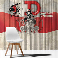 Polish Warsaw Uprising Window Curtain 63 Days Of Glory