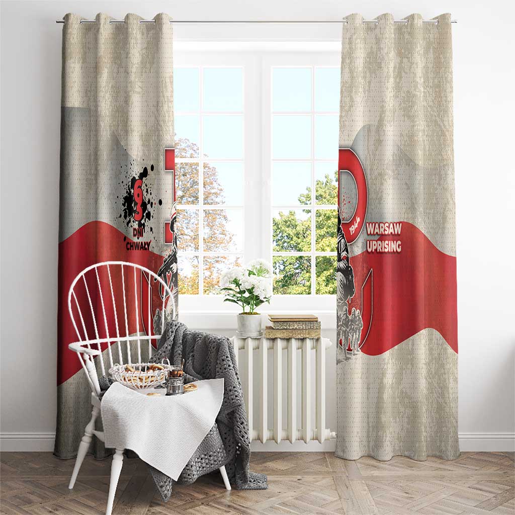 Polish Warsaw Uprising Window Curtain 63 Days Of Glory