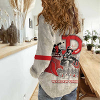 Polish Warsaw Uprising Women Casual Shirt 63 Days Of Glory