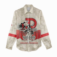 Polish Warsaw Uprising Women Casual Shirt 63 Days Of Glory