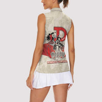 Polish Warsaw Uprising Women Sleeveless Polo Shirt 63 Days Of Glory