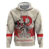 Polish Warsaw Uprising Zip Hoodie 63 Days Of Glory