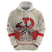 Polish Warsaw Uprising Zip Hoodie 63 Days Of Glory