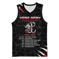 Personalized Poland Home Army Basketball Jersey Armia Krajowa 1942 To 1945