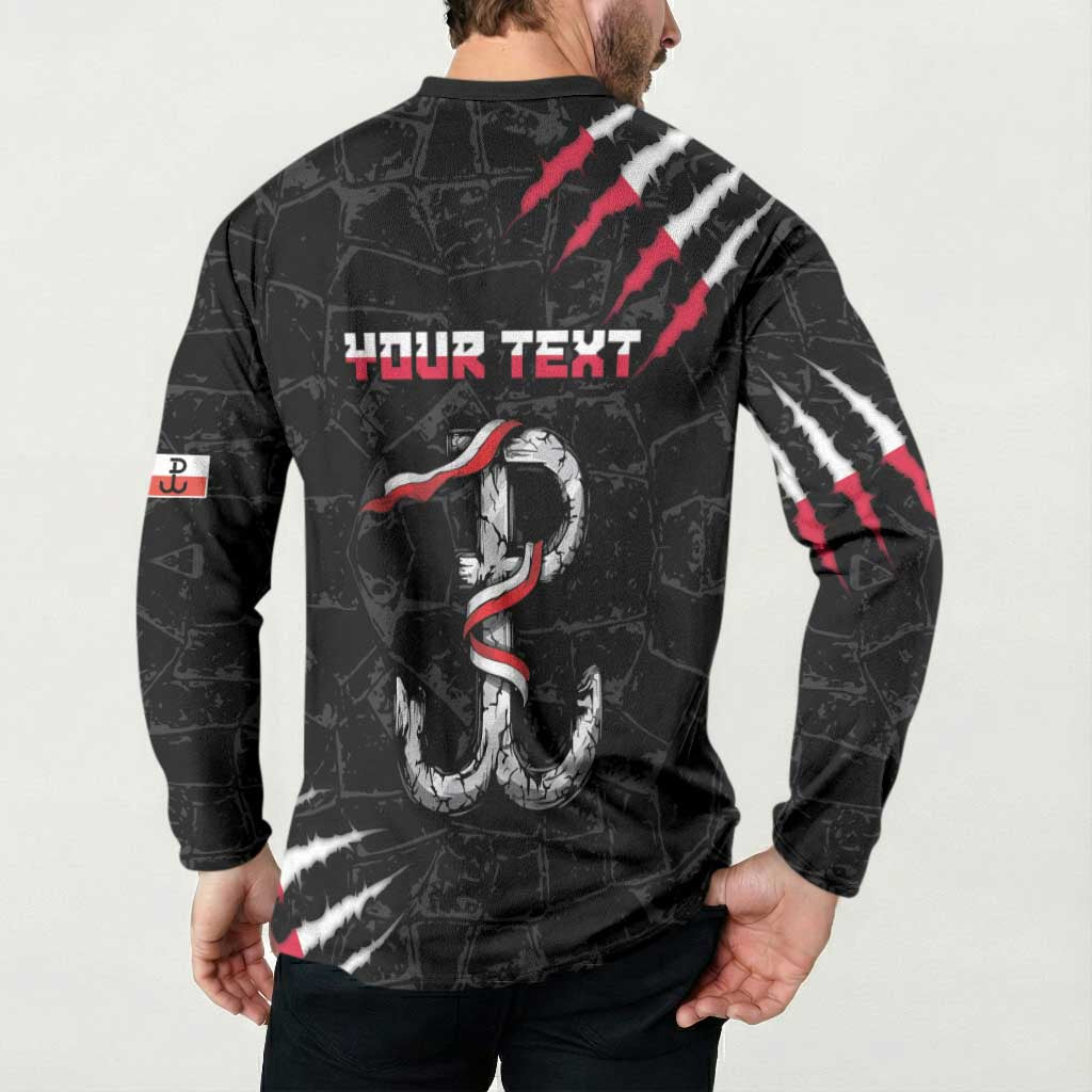 Personalized Poland Home Army Button Sweatshirt Armia Krajowa 1942 To 1945
