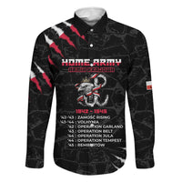 Personalized Poland Home Army Family Matching Puletasi and Hawaiian Shirt Armia Krajowa 1942 To 1945