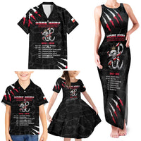 Personalized Poland Home Army Family Matching Tank Maxi Dress and Hawaiian Shirt Armia Krajowa 1942 To 1945