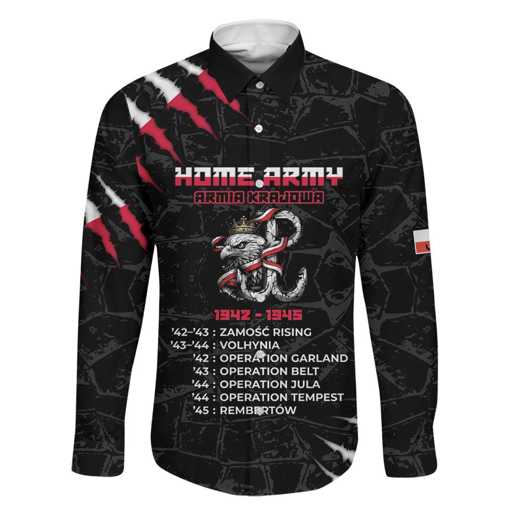 Personalized Poland Home Army Family Matching Tank Maxi Dress and Hawaiian Shirt Armia Krajowa 1942 To 1945