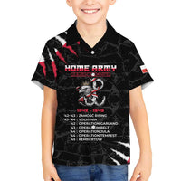 Personalized Poland Home Army Family Matching Tank Maxi Dress and Hawaiian Shirt Armia Krajowa 1942 To 1945