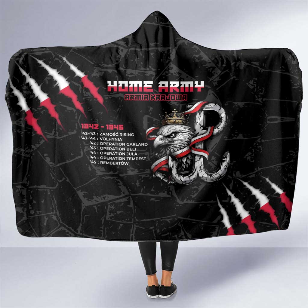 Poland Home Army Hooded Blanket Armia Krajowa 1942 To 1945