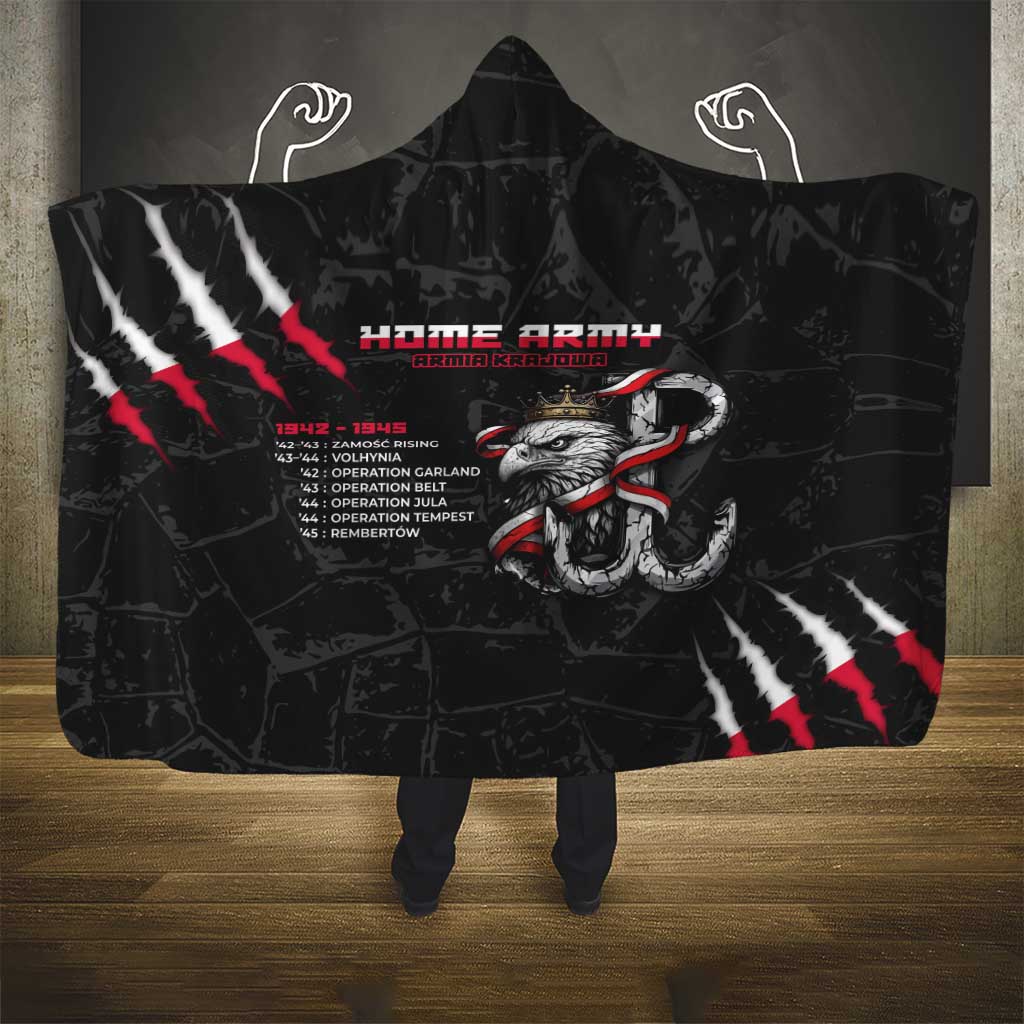 Poland Home Army Hooded Blanket Armia Krajowa 1942 To 1945