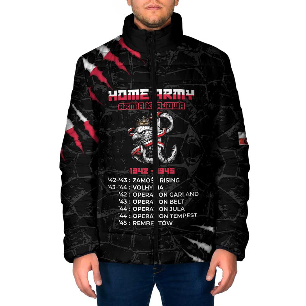 Personalized Poland Home Army Padded Jacket Armia Krajowa 1942 To 1945