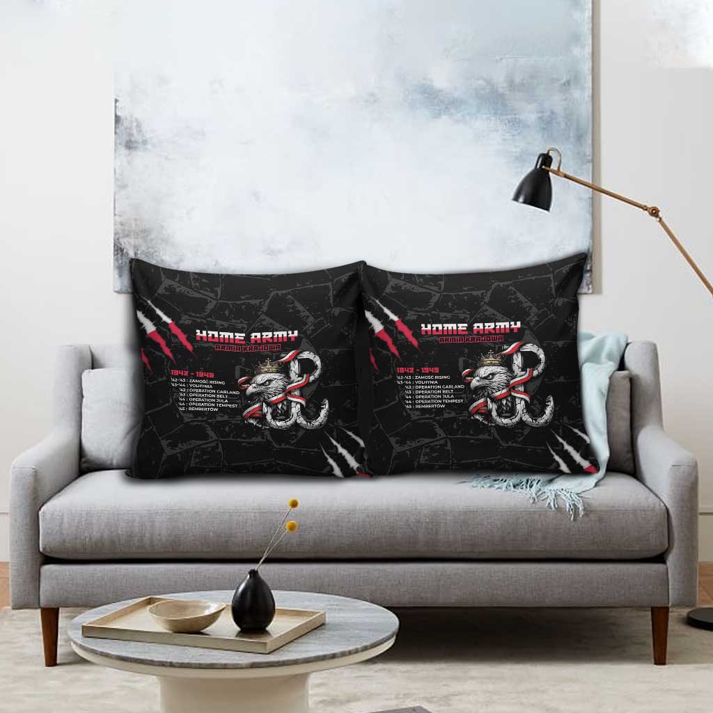 Poland Home Army Pillow Cover Armia Krajowa 1942 To 1945
