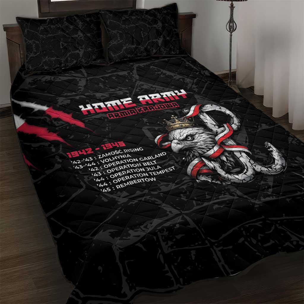 Poland Home Army Quilt Bed Set Armia Krajowa 1942 To 1945