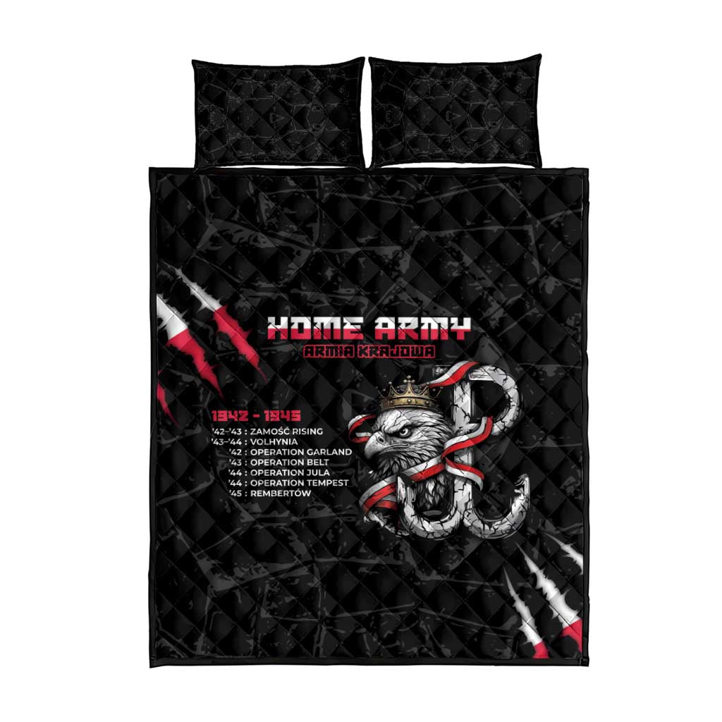 Poland Home Army Quilt Bed Set Armia Krajowa 1942 To 1945
