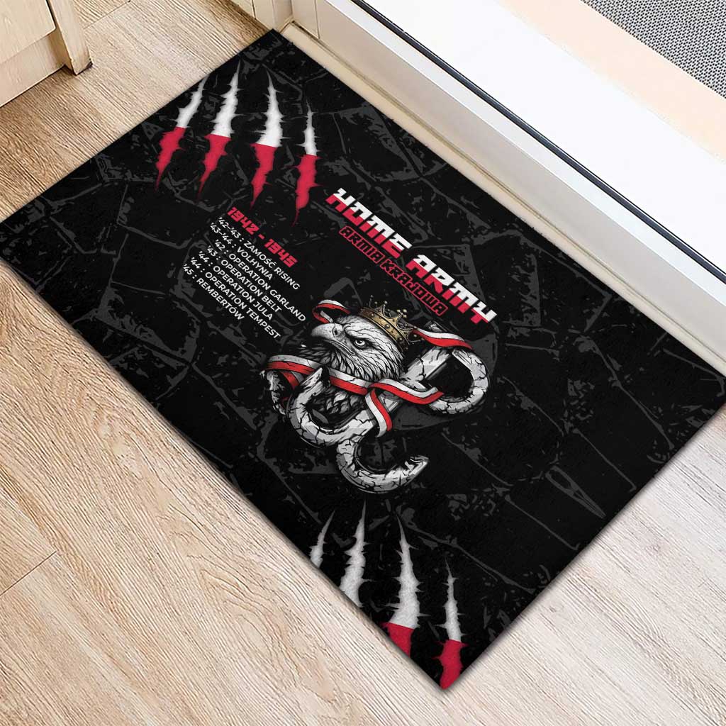 Poland Home Army Rubber Doormat Armia Krajowa 1942 To 1945