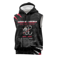 Personalized Poland Home Army Sleeveless Hoodie Armia Krajowa 1942 To 1945