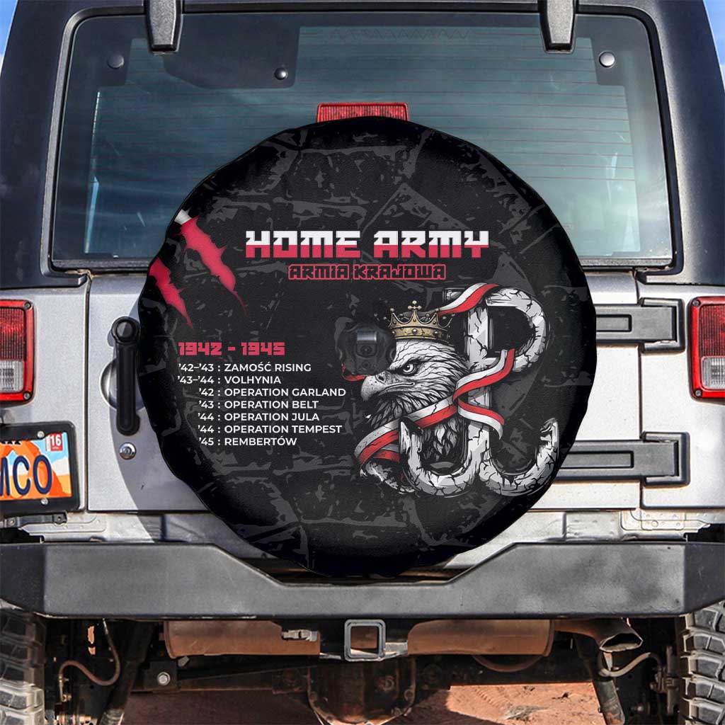 Poland Home Army Spare Tire Cover Armia Krajowa 1942 To 1945