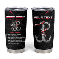 Personalized Poland Home Army Tumbler Cup Armia Krajowa 1942 To 1945
