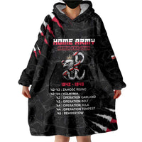 Personalized Poland Home Army Wearable Blanket Hoodie Armia Krajowa 1942 To 1945