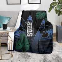 Surfing Blanket Retro Waves Dot Halftone