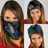 Surfing Neck Gaiter Retro Waves Dot Halftone