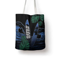 Surfing Tote Bag Retro Waves Dot Halftone