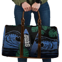 Surfing Travel Bag Retro Waves Dot Halftone