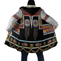 Vintage Rock Star Costume Cloak Rhinestone Inspired Glam Rock Stage Outfit