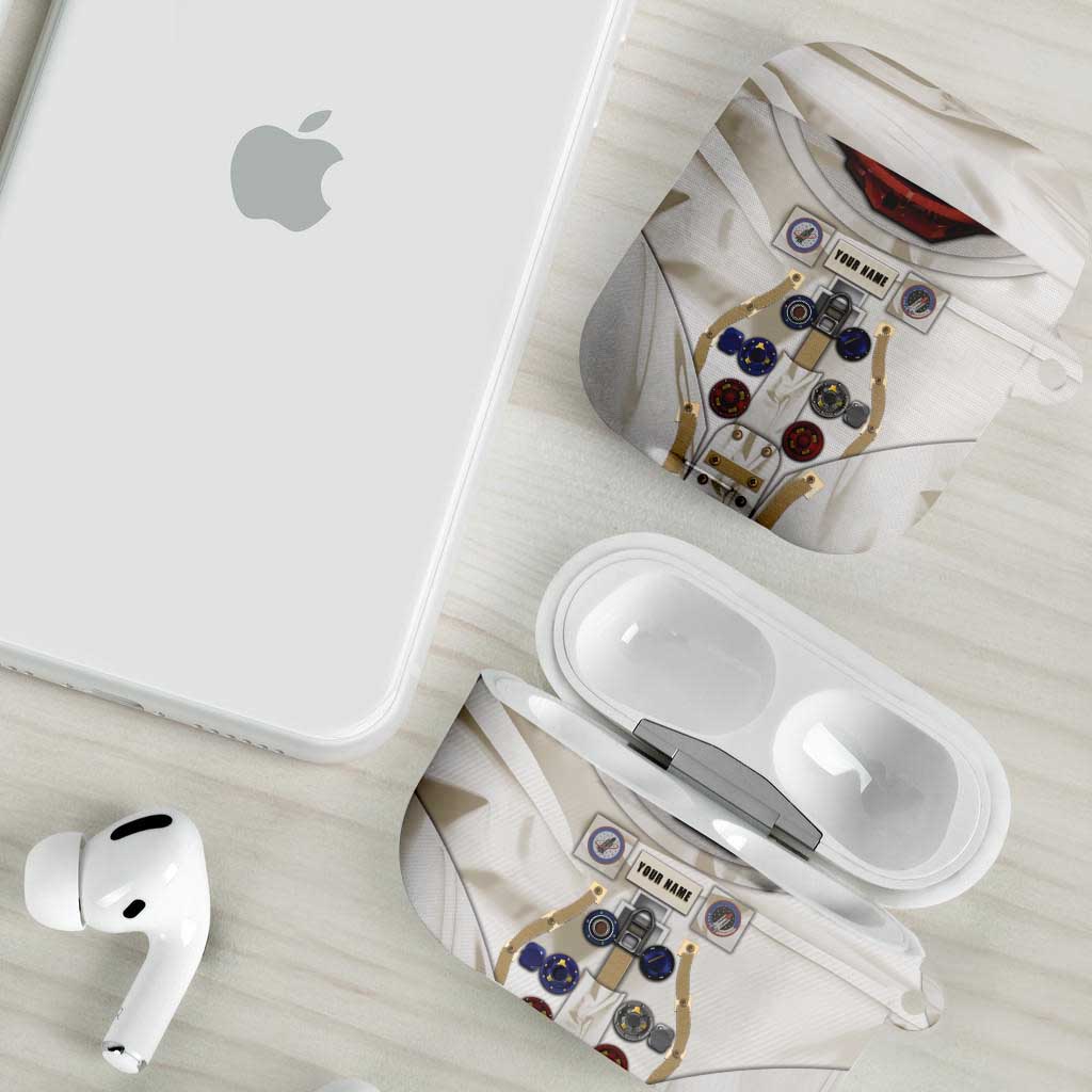 Personalized Astronaut AirPods Case Space Explorer - Wonder Print Shop