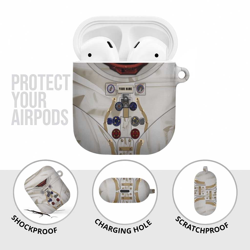 Personalized Astronaut AirPods Case Space Explorer - Wonder Print Shop