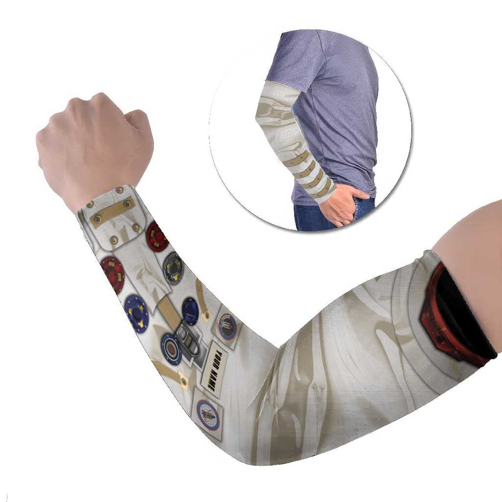 Personalized Astronaut Arm Sleeves Space Explorer - Wonder Print Shop