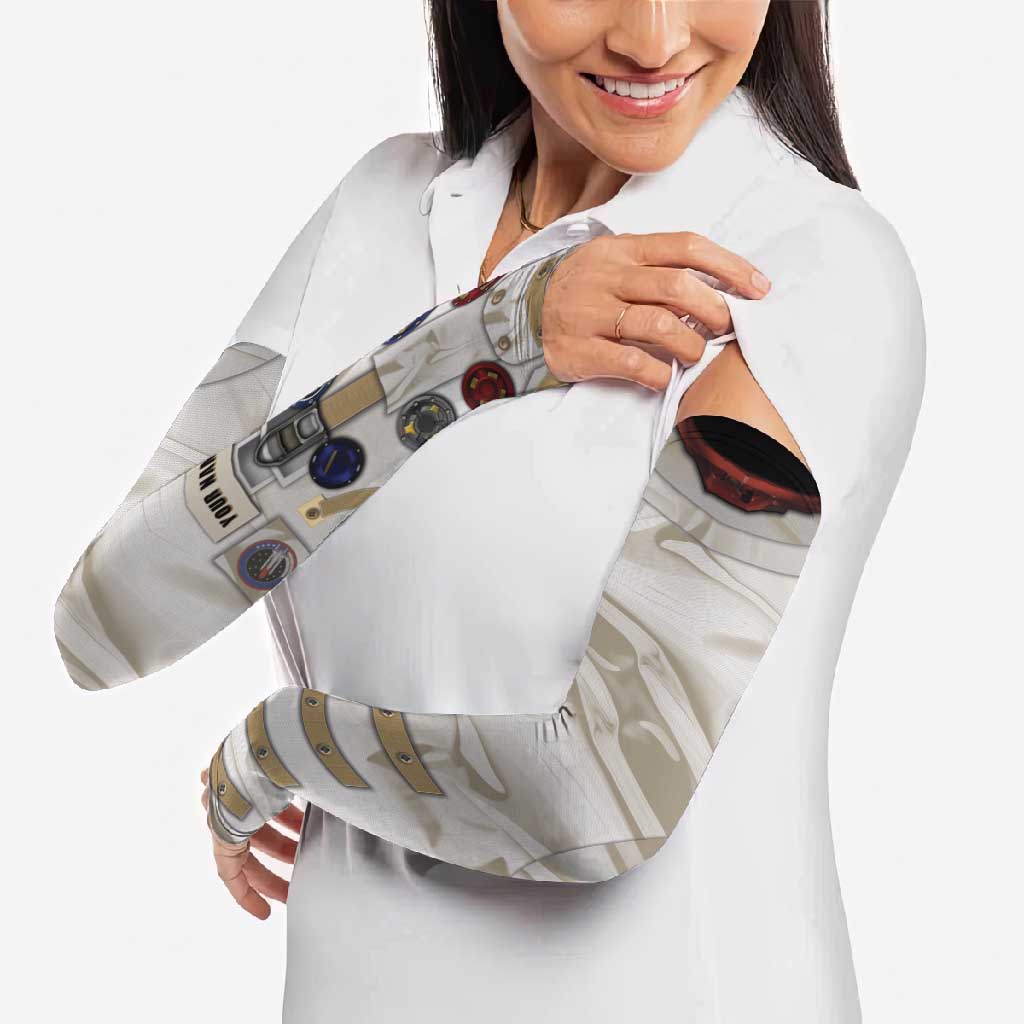 Personalized Astronaut Arm Sleeves Space Explorer - Wonder Print Shop