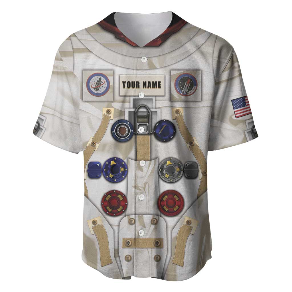 Personalized Astronaut Baseball Jersey Space Explorer - Wonder Print Shop