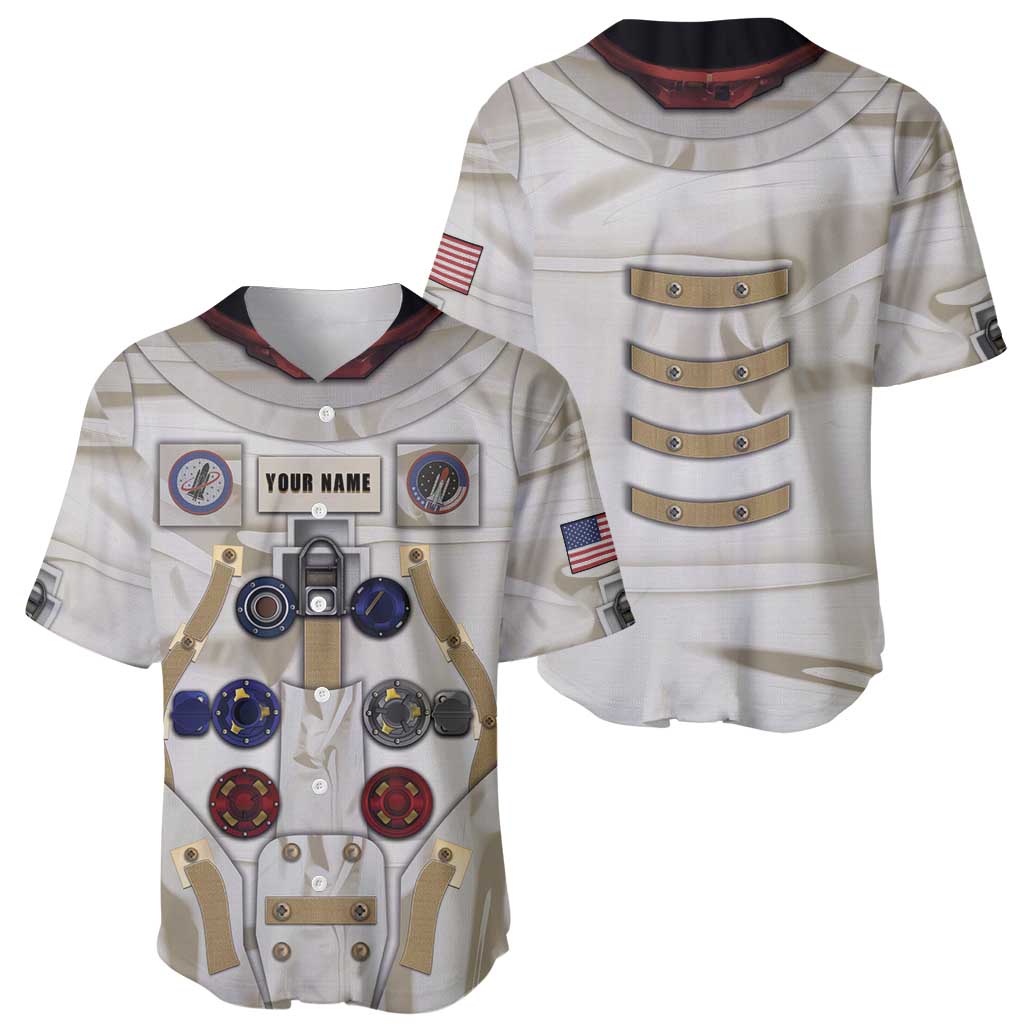Personalized Astronaut Baseball Jersey Space Explorer - Wonder Print Shop