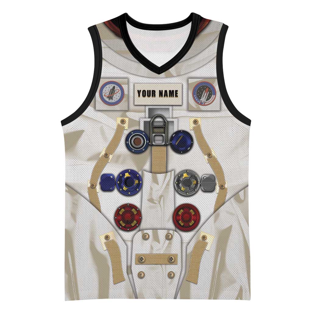 Personalized Astronaut Basketball Jersey Space Explorer - Wonder Print Shop
