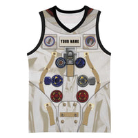 Personalized Astronaut Basketball Jersey Space Explorer - Wonder Print Shop