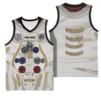 Personalized Astronaut Basketball Jersey Space Explorer - Wonder Print Shop
