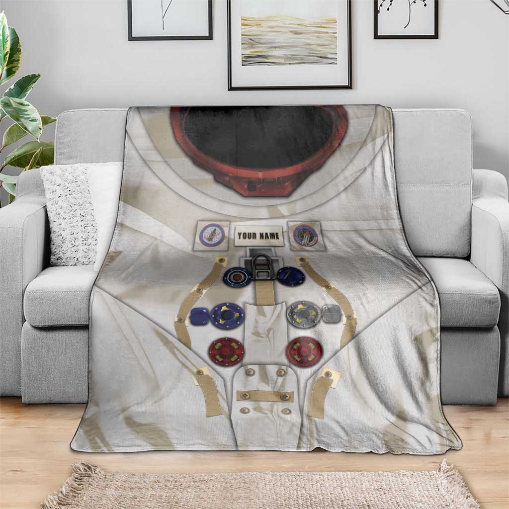 Personalized Astronaut Blanket Space Explorer - Wonder Print Shop