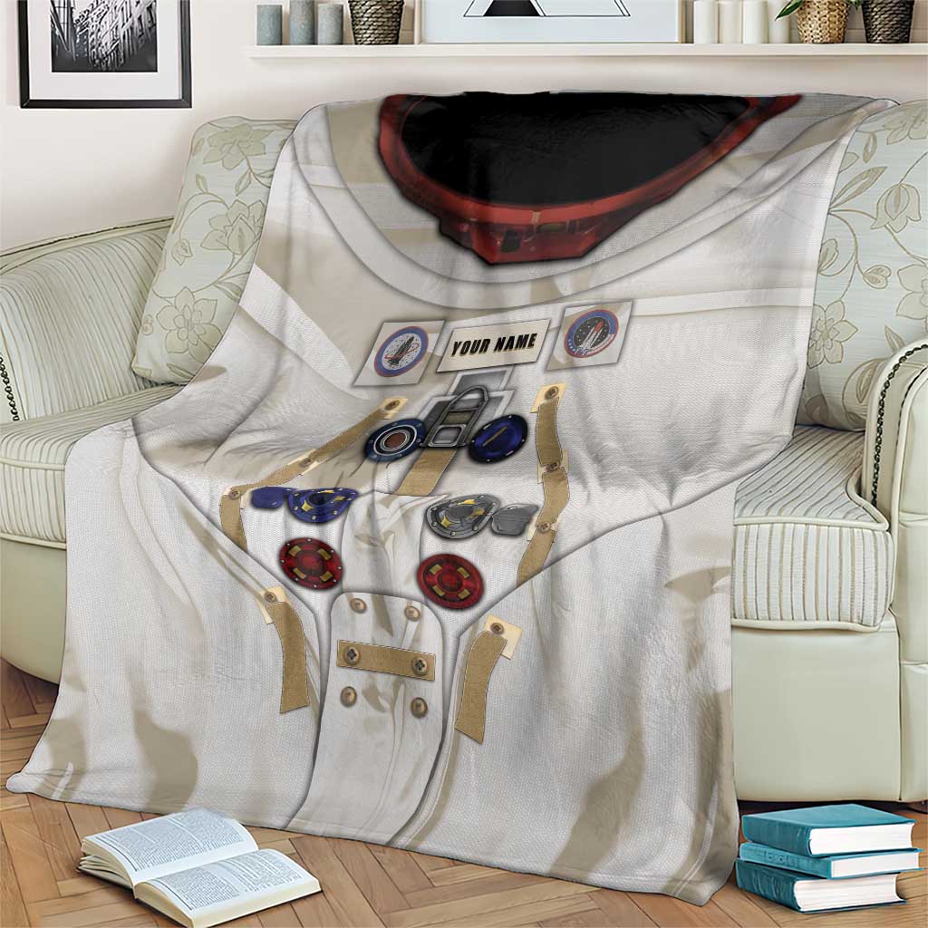 Personalized Astronaut Blanket Space Explorer - Wonder Print Shop